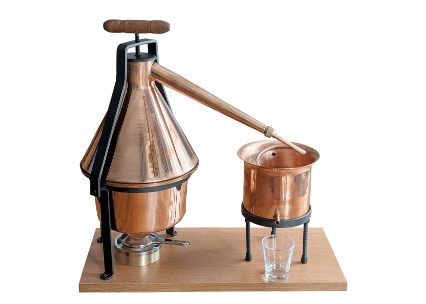 Kleindestillen - Mini-Destille 2 Liter